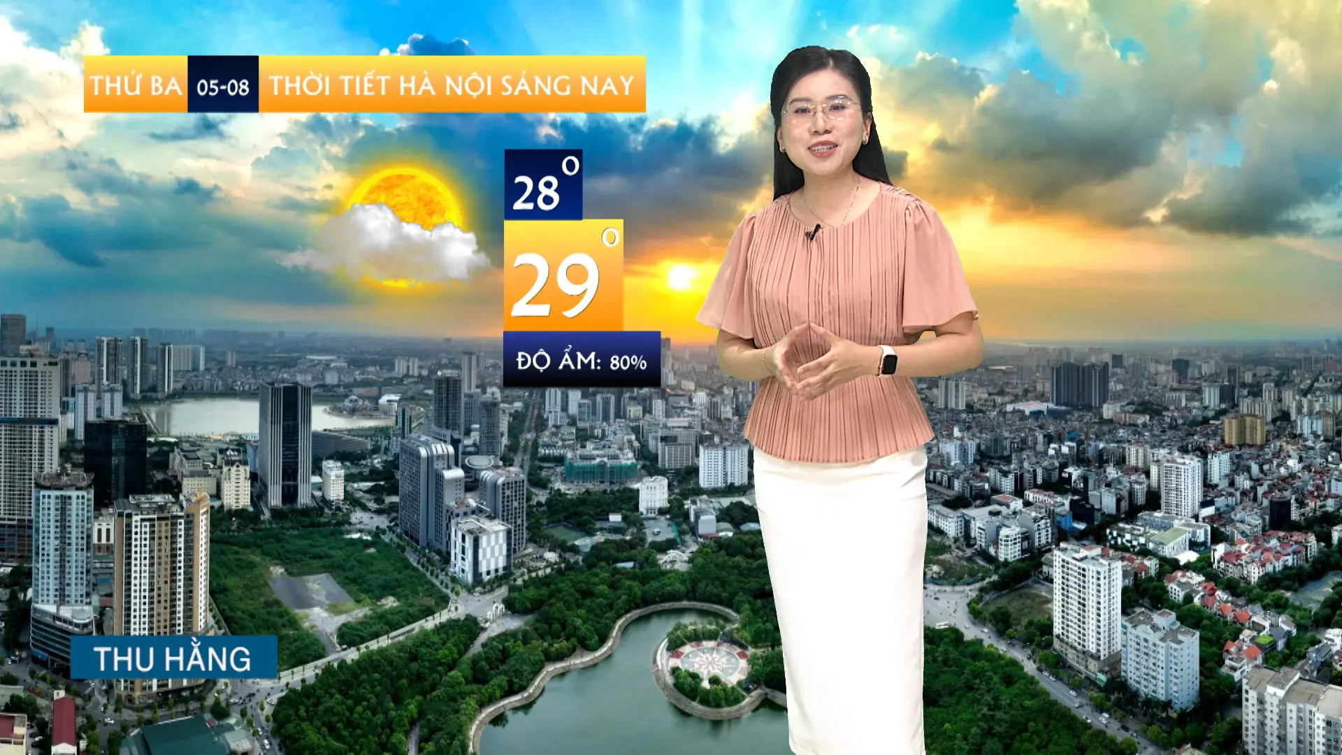 Dự báo thời tiết sáng | 05/08/2025